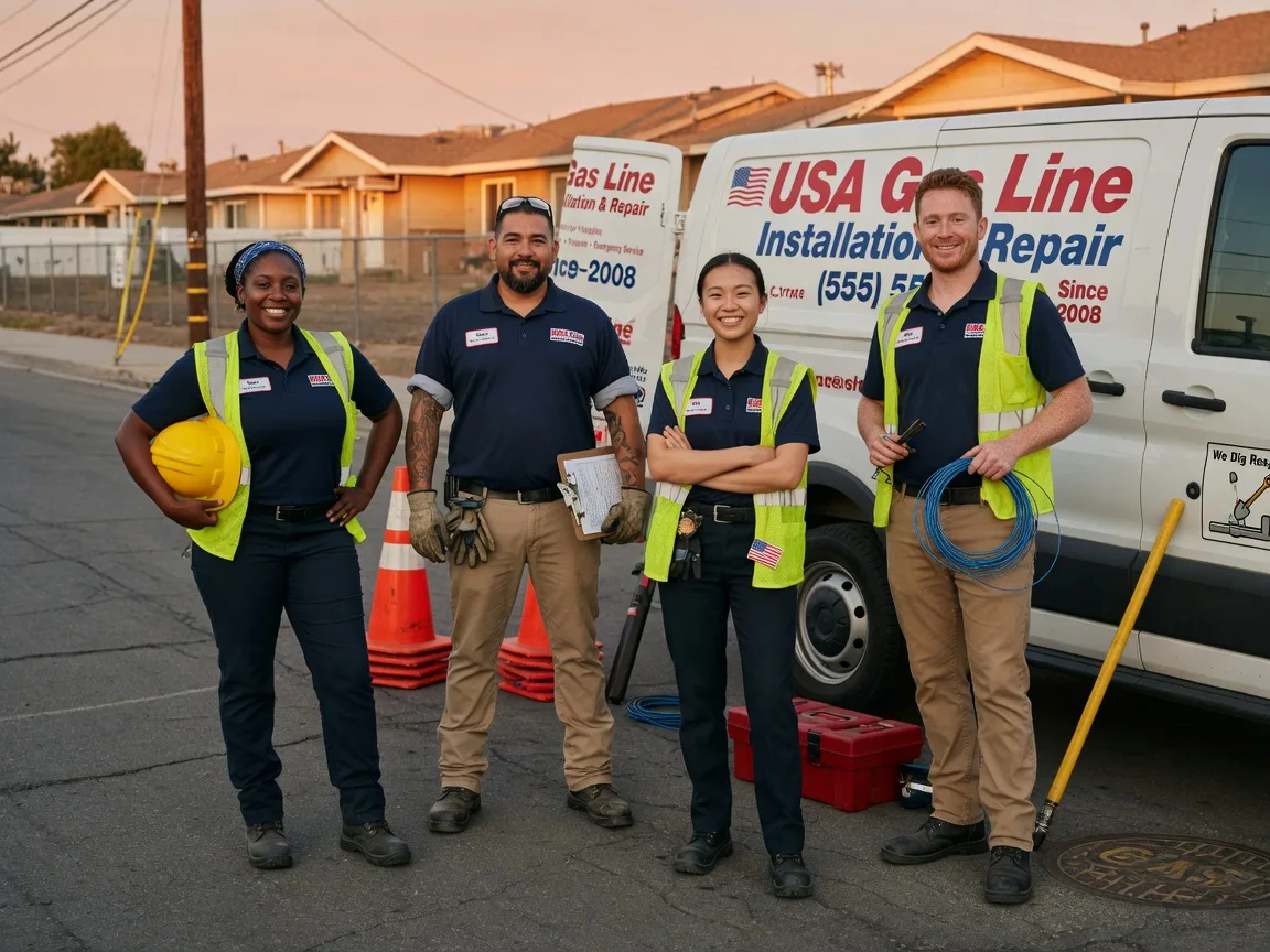 Gas Line Installation company in Amboy, IL